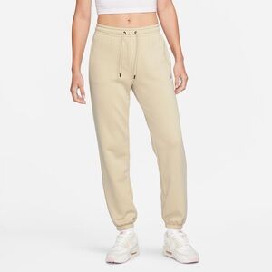 Nike Women’s Essential Fleece Full Length Jogger Rattan Beige Small